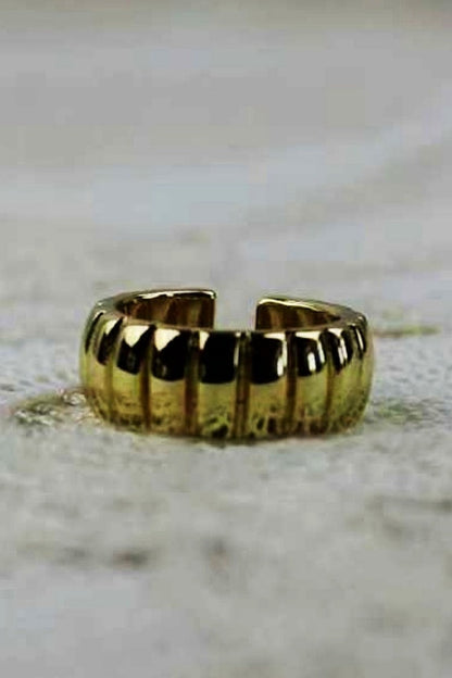 Spiral Nugget Ring – Open Band Stackable Jewelry ???-Soul Flow Apparel