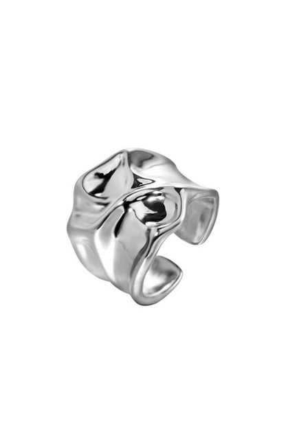 Asymmetric Nugget Rings – Minimalist Luxury Stackables ???-Soul Flow Apparel