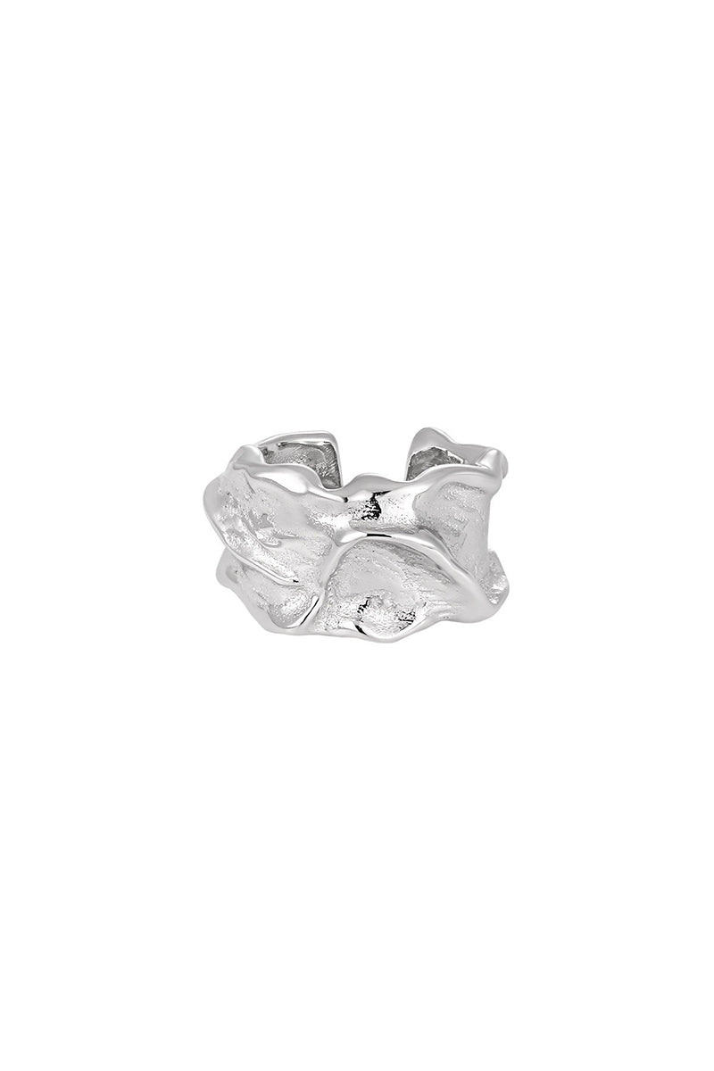 Luxe Asymmetrical Nugget Rings – Minimalist Open-Band Jewelry ??????-Soul Flow Apparel