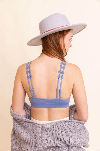 Eye Lace Applique Bralette-Soul Flow Apparel