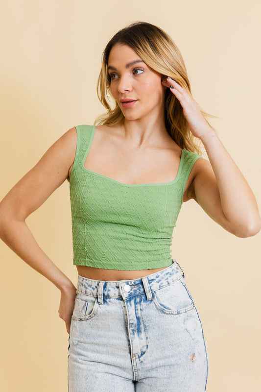 Vivid Vibes Textured Brami-Soul Flow Apparel