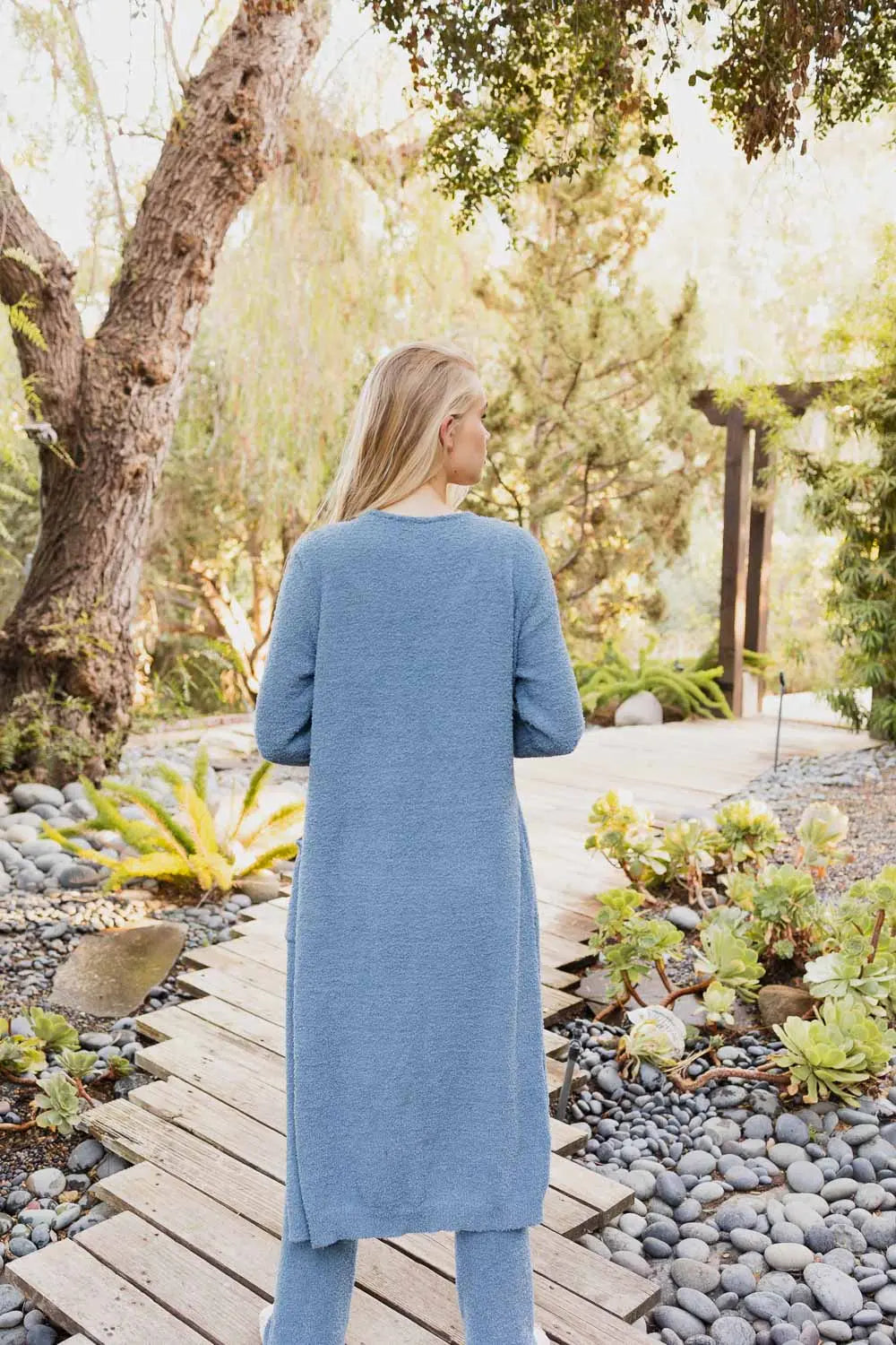 Boucle Longline Cardigan Leto Collection
