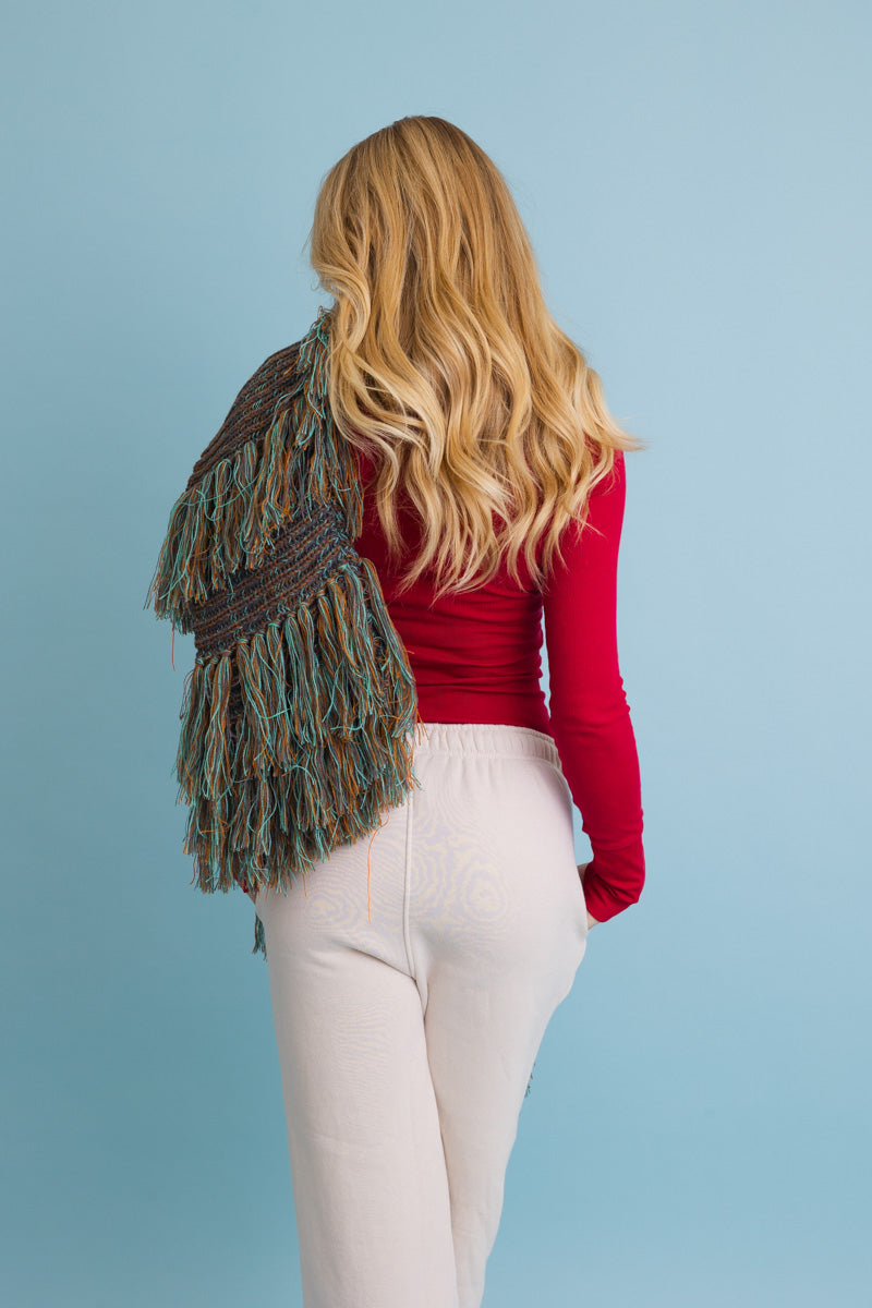 Fun & Fluffy Knit Fringe Winter Scarf-Soul Flow Apparel
