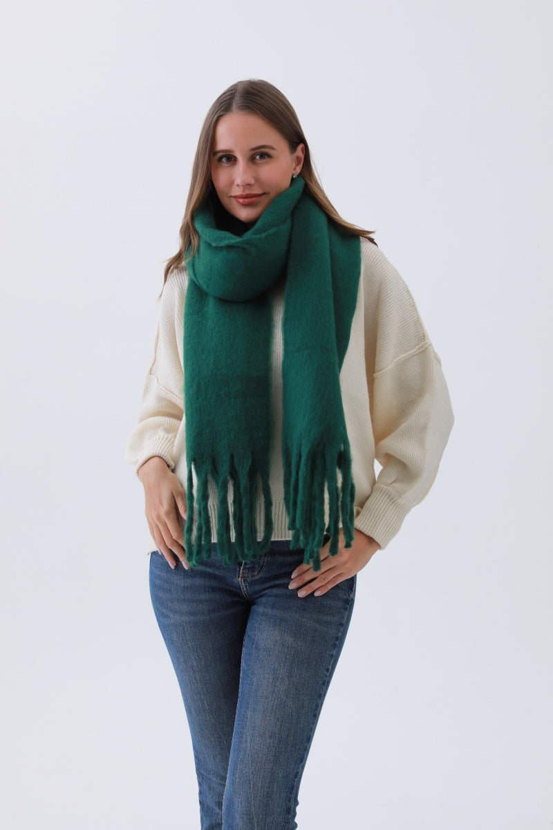 Classic Tassel Knit Scarf – Bestselling Winter Essential???-Soul Flow Apparel