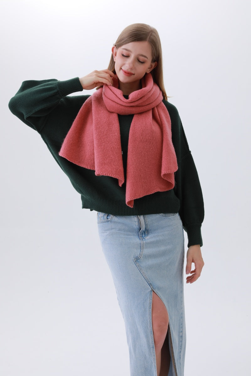 Classic Bias-Cut Scarf – Woven Elegance & Timeless Style ?????-Soul Flow Apparel
