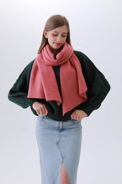 Classic Bias-Cut Scarf – Woven Elegance & Timeless Style ?????-Soul Flow Apparel