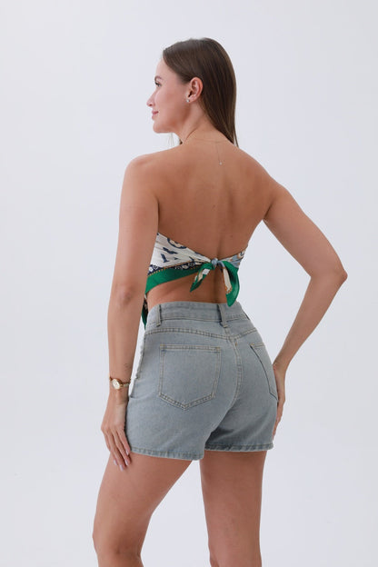 Ruby Retro Bandana – Luxe Silk & Vintage Edge?????-Soul Flow Apparel