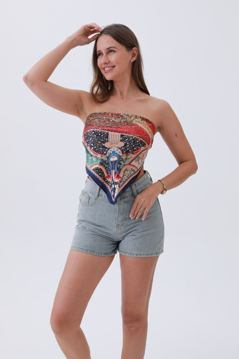 Tree of Life Silk Bandana – Bohemian Wisdom Woven In?????-Soul Flow Apparel