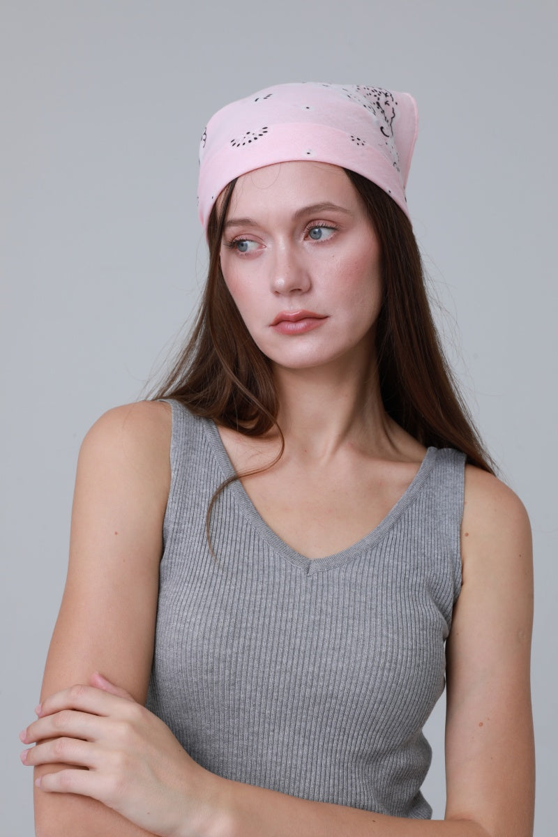 Soft Cotton Printed Bandanas – Multi-Way Headband & Scarf Set ????????-Soul Flow Apparel
