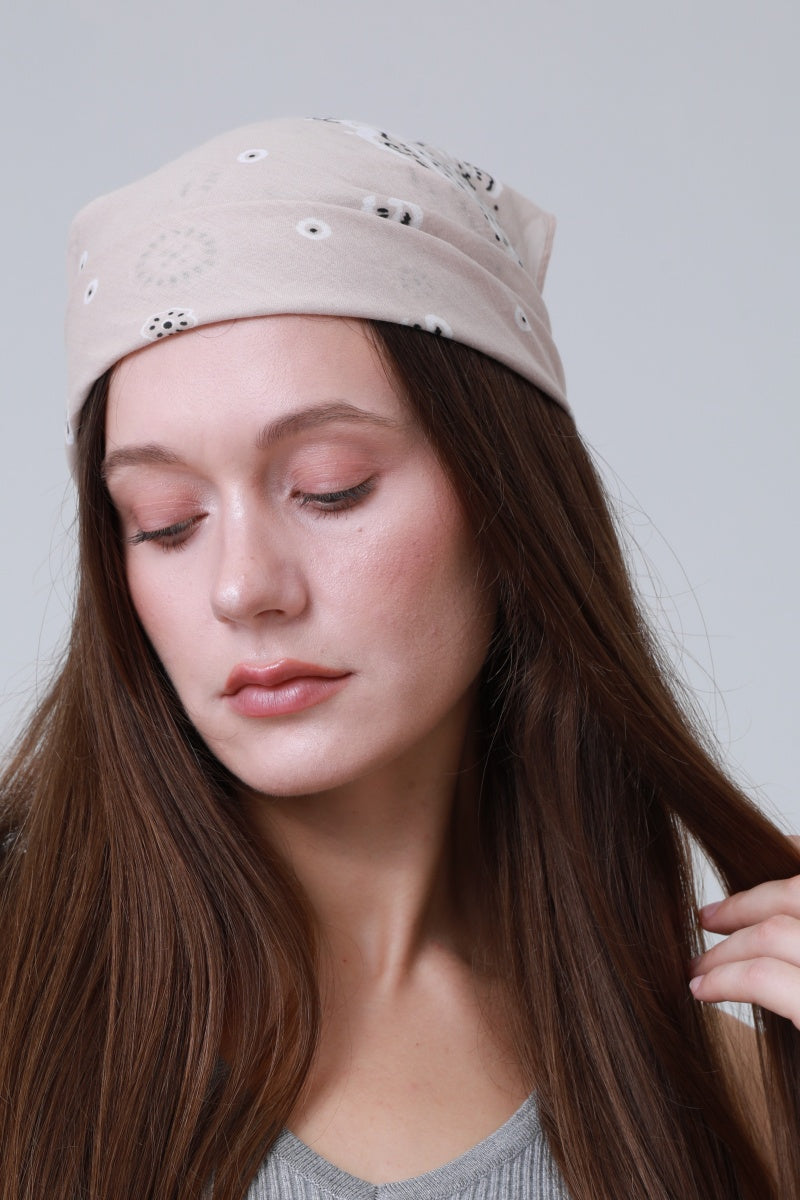 Soft Cotton Printed Bandanas – Multi-Way Headband & Scarf Set ????????-Soul Flow Apparel