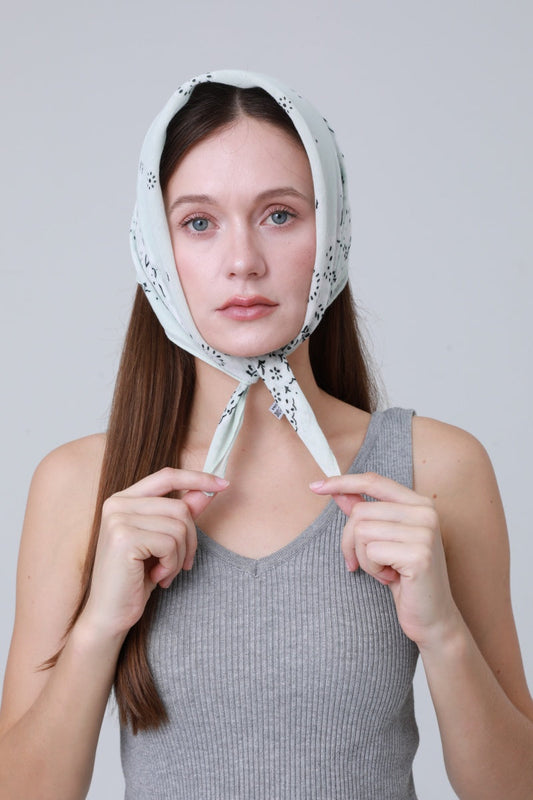 Soft Cotton Printed Bandanas – Multi-Way Headband & Scarf Set ????????-Soul Flow Apparel