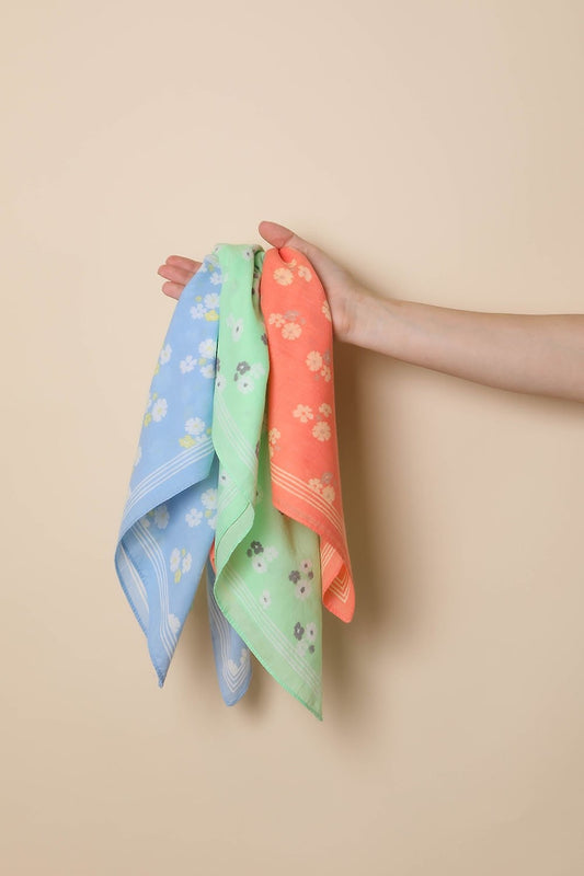 Dainty Flower Bandana-Soul Flow Apparel