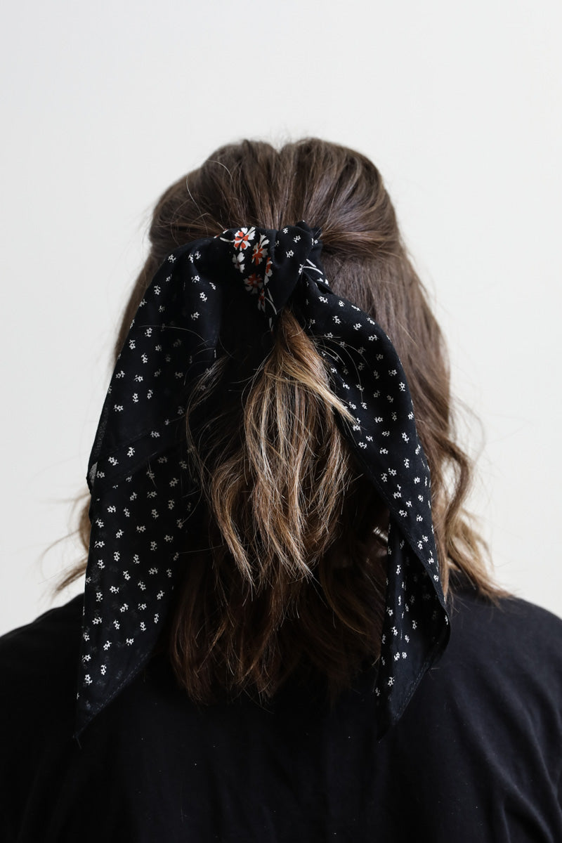 Dotted & Floral Bandana-Soul Flow Apparel