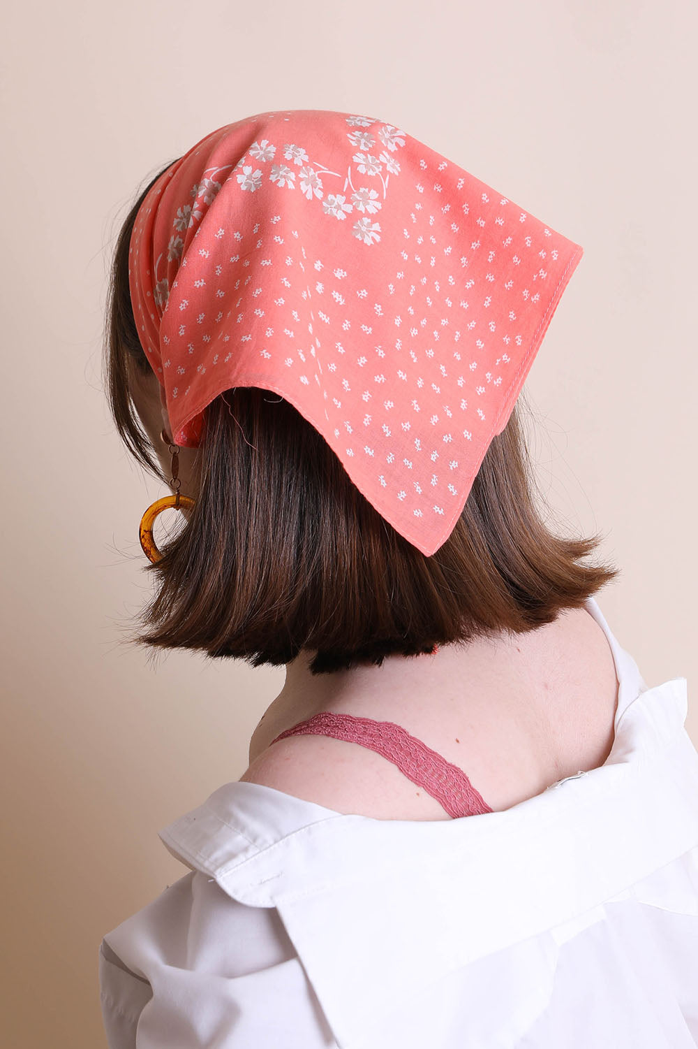 Dotted & Floral Bandana-Soul Flow Apparel