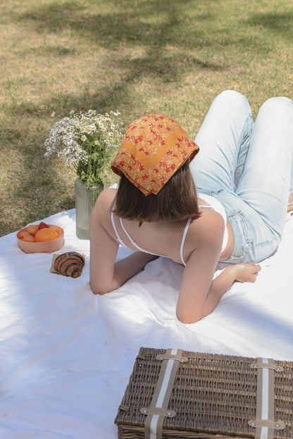 Soft Cotton Floral Foliage Bandana-Soul Flow Apparel