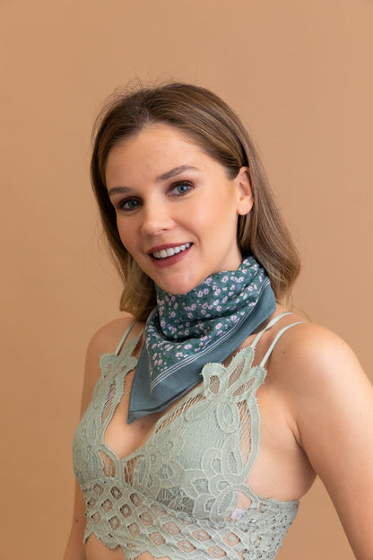 Bloom Field Petal Bandana-Soul Flow Apparel
