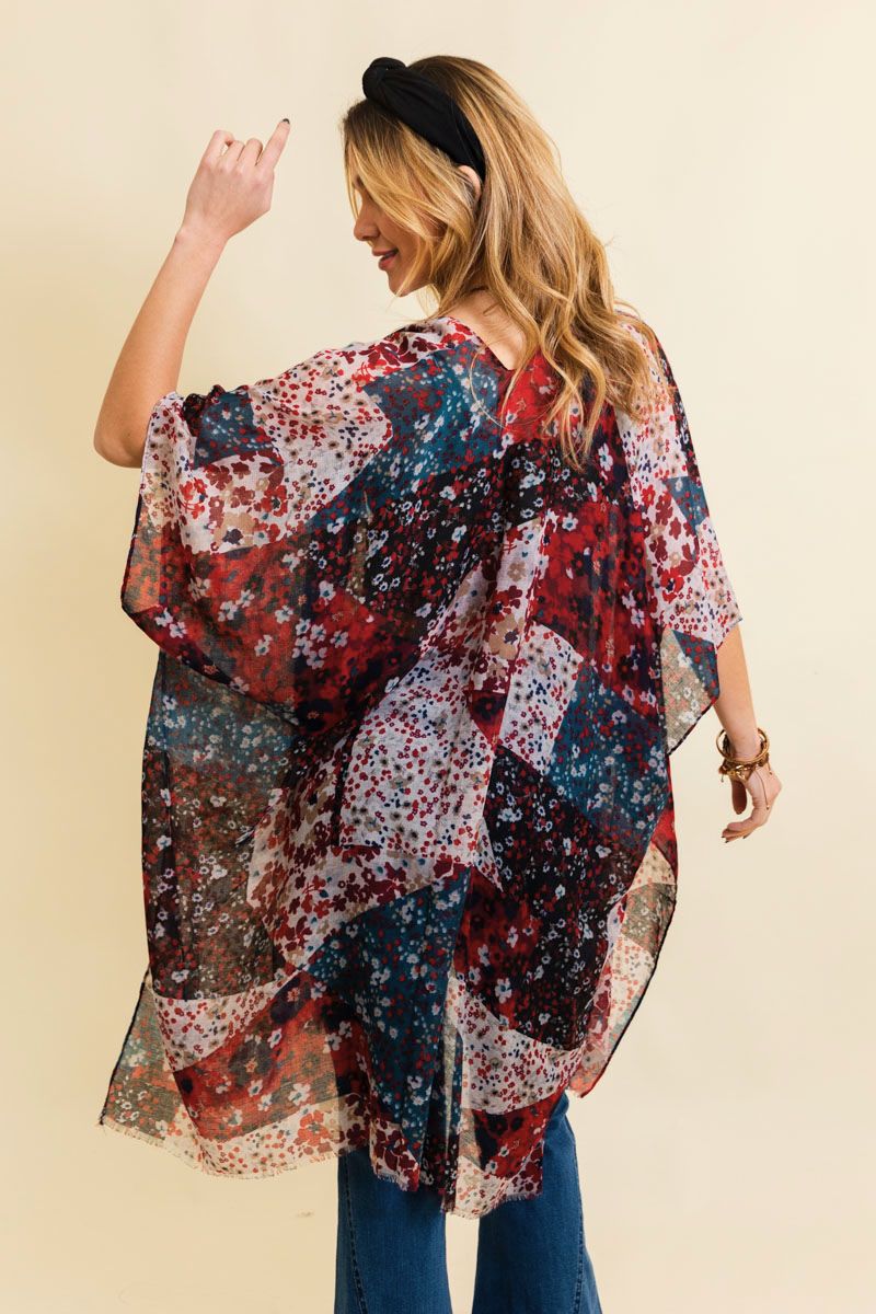 Floral Fantasy Kimono