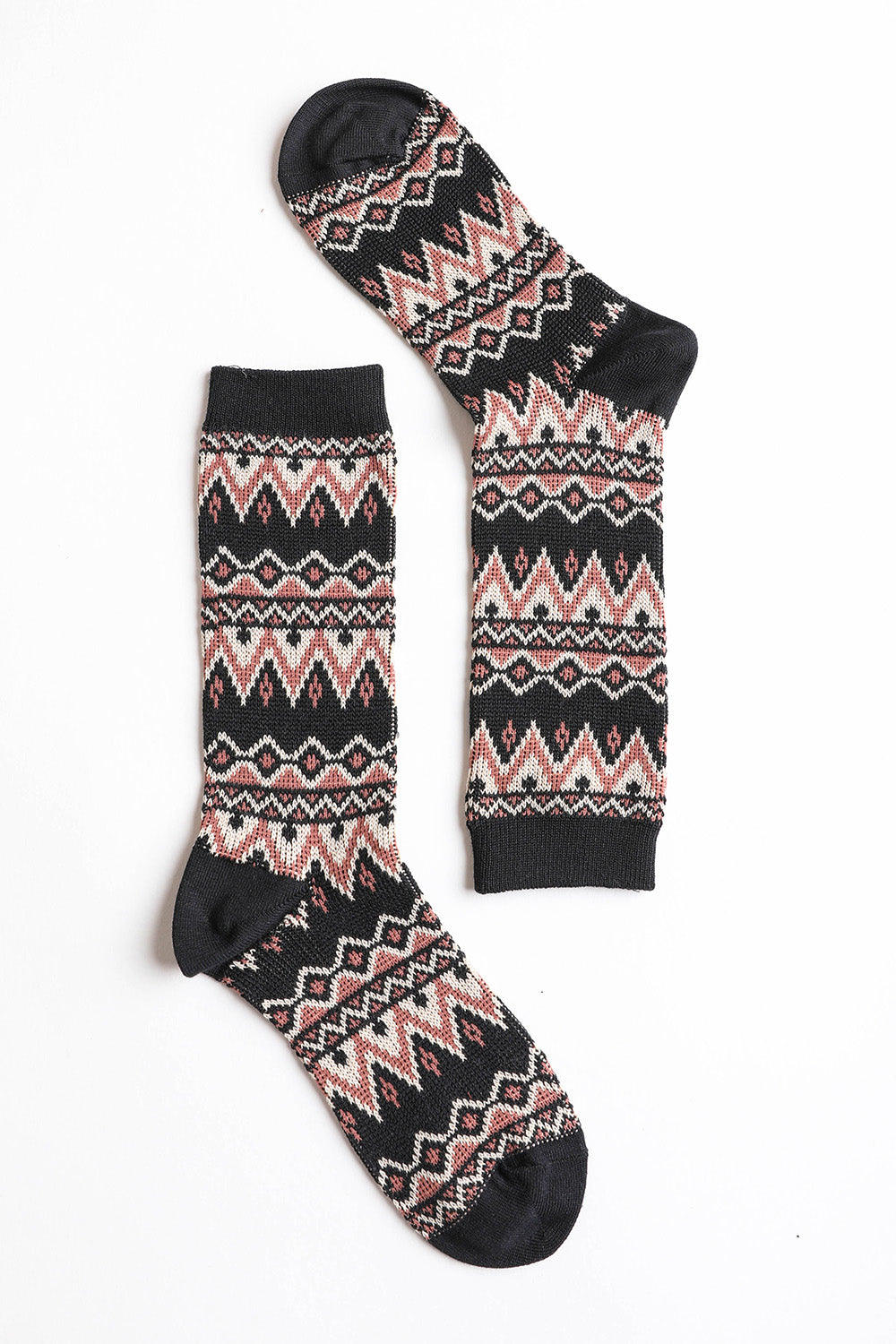 Cozy Tribal Pattern Socks-Soul Flow Apparel
