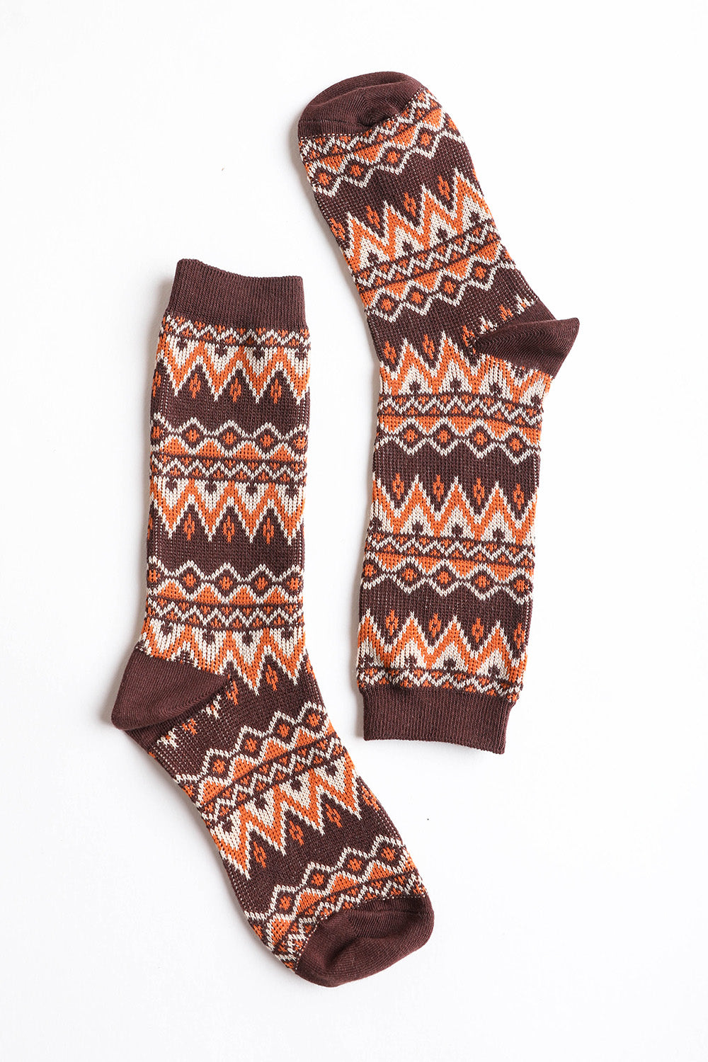 Cozy Tribal Pattern Socks-Soul Flow Apparel