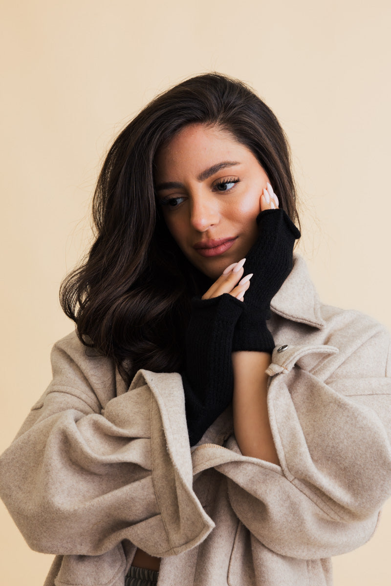 Open Mittens Phone Friendly Winter Hand Warmers ????-Soul Flow Apparel