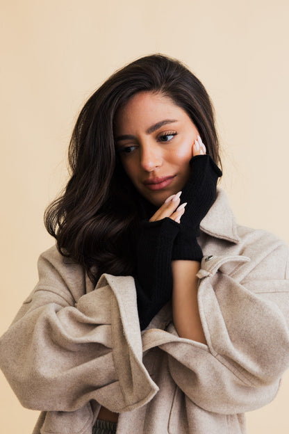 Open Mittens Phone Friendly Winter Hand Warmers 🧤 Leto Collection