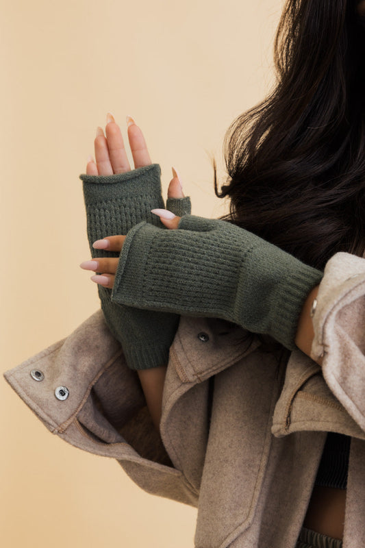 Open Mittens Phone Friendly Winter Hand Warmers ????-Soul Flow Apparel