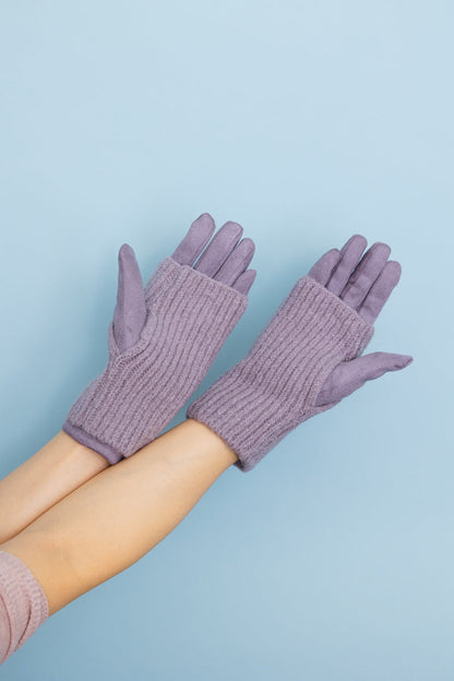 Cozy Knit Wool-Blend Touchscreen Gloves-Soul Flow Apparel
