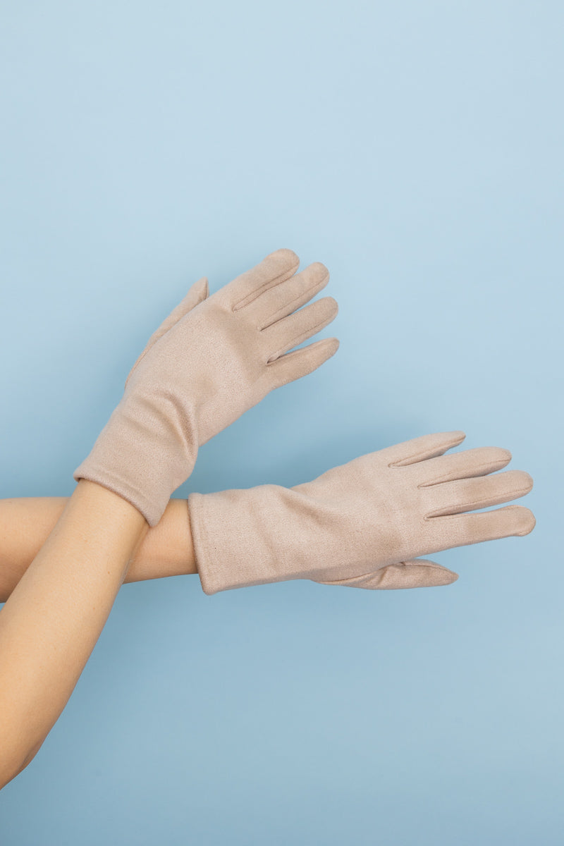 Cozy Knit Wool-Blend Touchscreen Gloves-Soul Flow Apparel