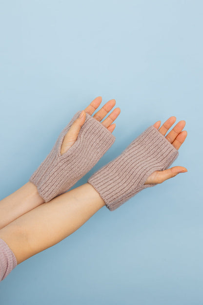 Cozy Knit Wool-Blend Touchscreen Gloves-Soul Flow Apparel