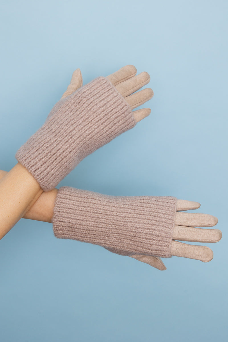 Cozy Knit Wool-Blend Touchscreen Gloves-Soul Flow Apparel
