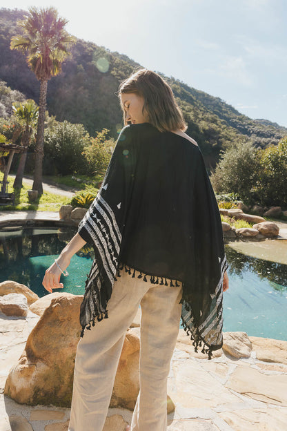Aztec Embroidered Tunic-Soul Flow Apparel