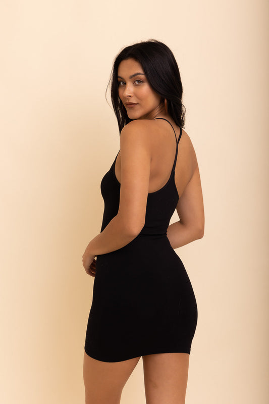 Barely There Seamless Slip Dress-Soul Flow Apparel