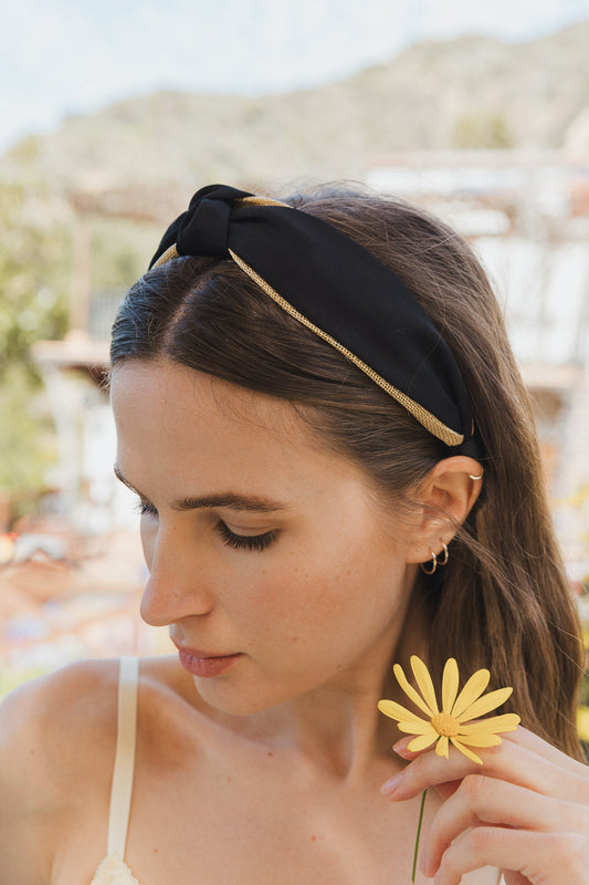 Basic Woven Knot Headband-Soul Flow Apparel