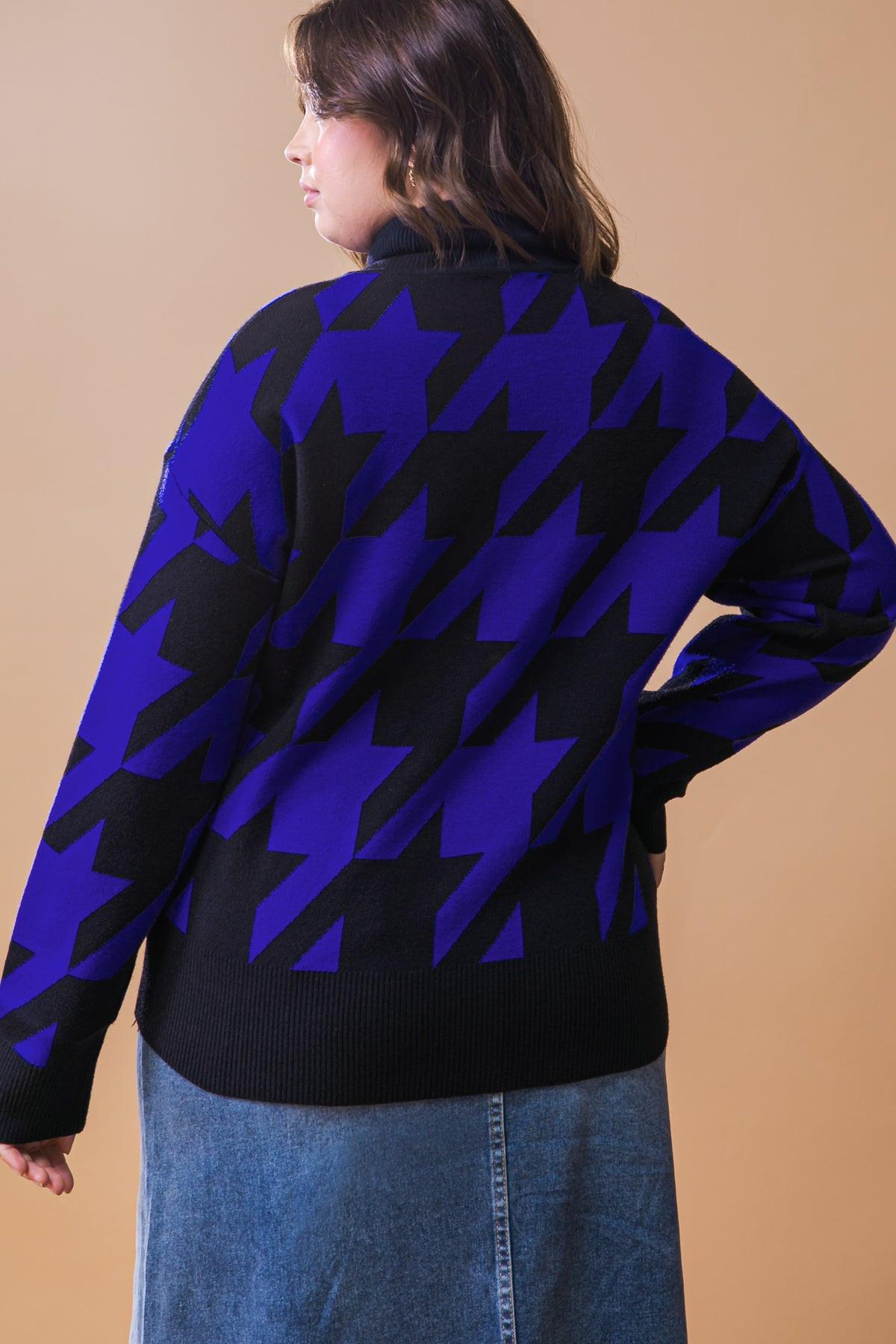 Special Plans Turtleneck Sweater With Soft Comfortable Fabric