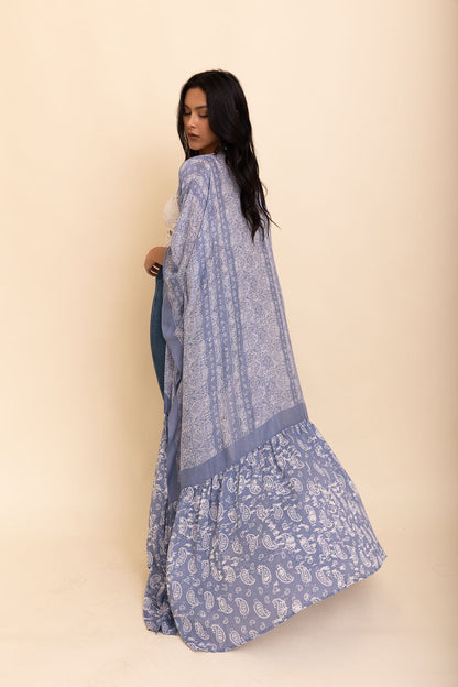 Paisley Free Flow Kimono-Soul Flow Apparel