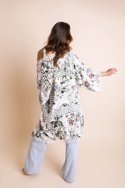 Heirloom Embroidered Kimono-Soul Flow Apparel