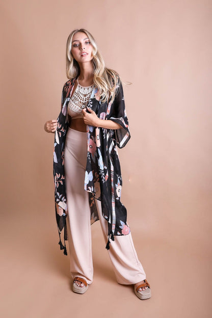 Wallflower Bloom Kimono-Soul Flow Apparel