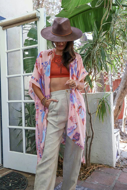 Wallflower Bloom Kimono-Soul Flow Apparel