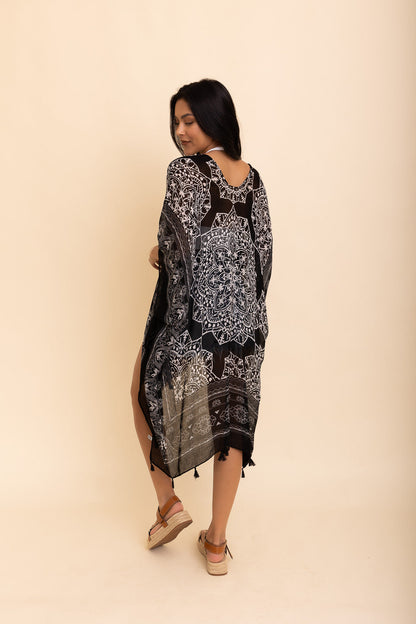Mandala Tassel Kimono-Soul Flow Apparel