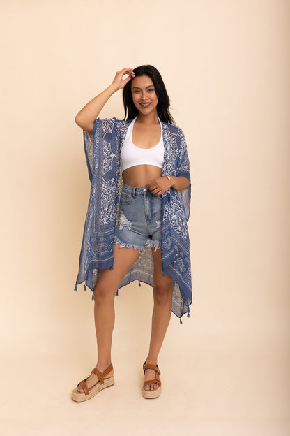 Mandala Tassel Kimono-Soul Flow Apparel