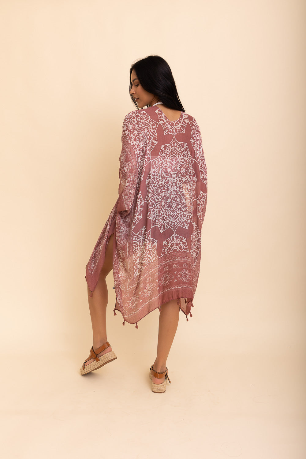 Mandala Tassel Kimono-Soul Flow Apparel