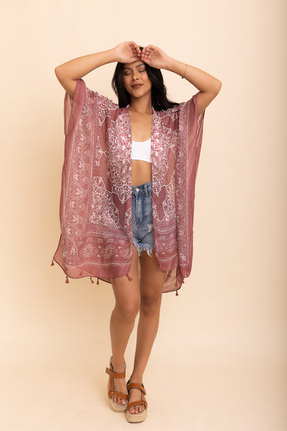 Mandala Tassel Kimono-Soul Flow Apparel