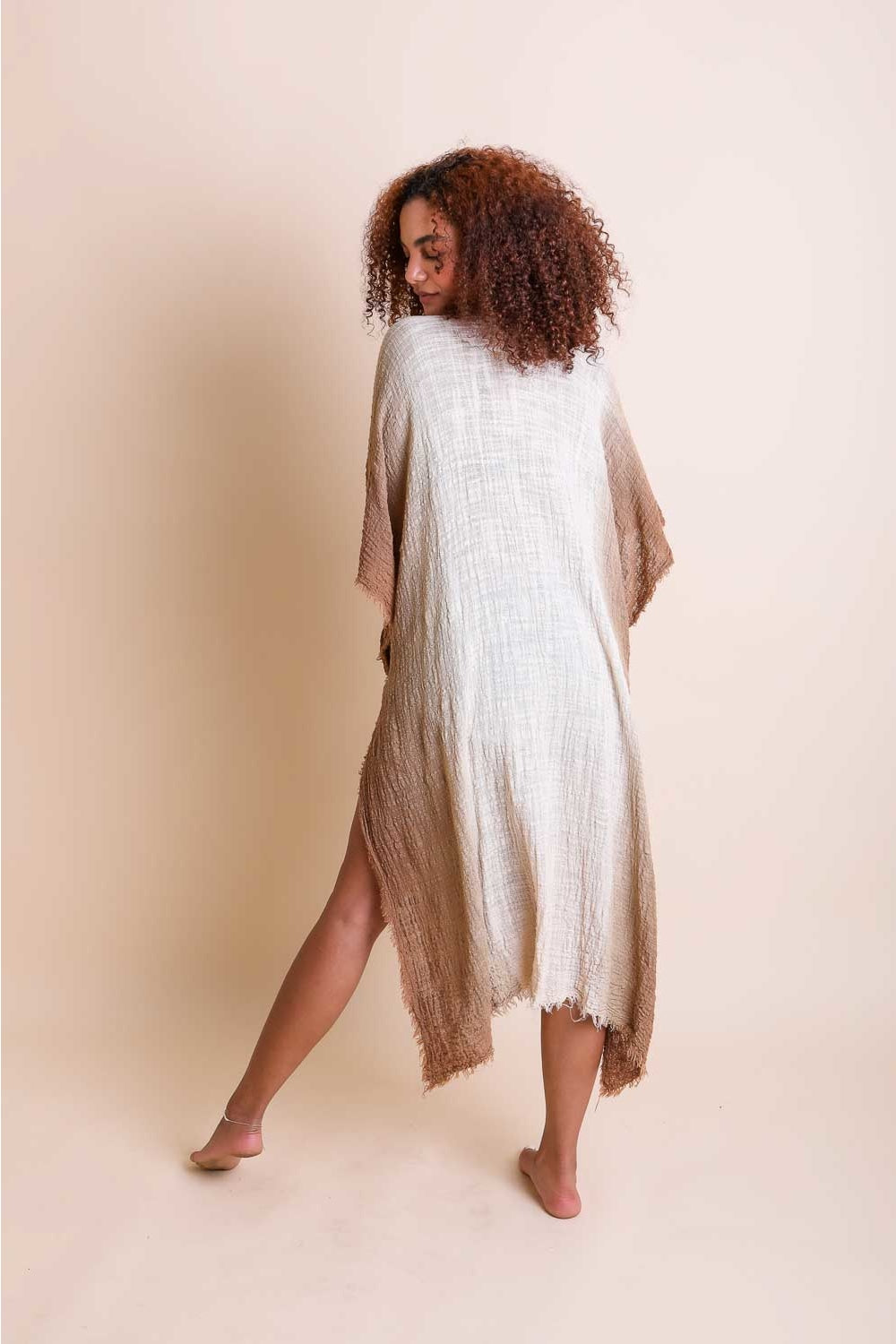 Ombre Cotton Kimono-Soul Flow Apparel