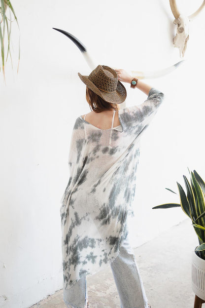 Summer Tie-Dye Kimono-Soul Flow Apparel