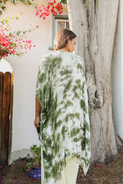 Summer Tie-Dye Kimono-Soul Flow Apparel