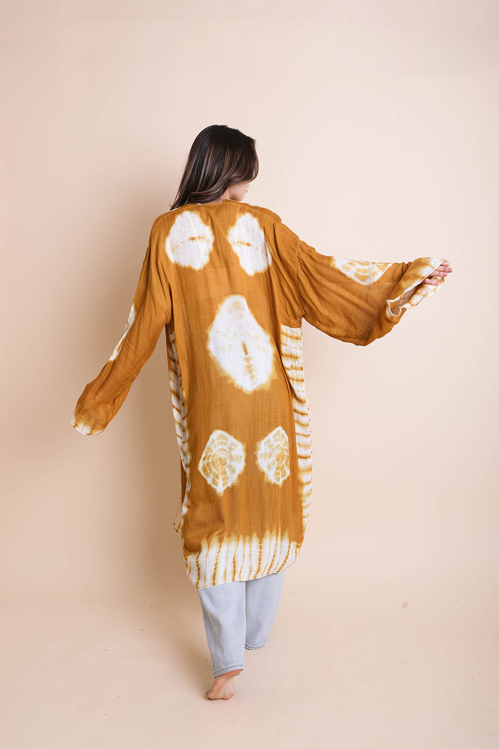 Soul Flow Apparel | Boho Tie Dye Kimono for Effortless Style