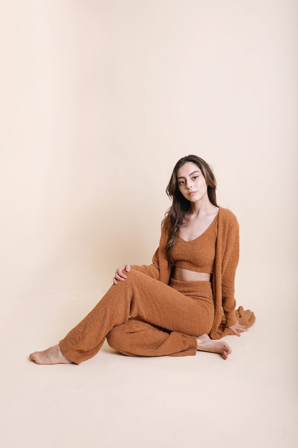 Boucle Lounge Pants-Soul Flow Apparel