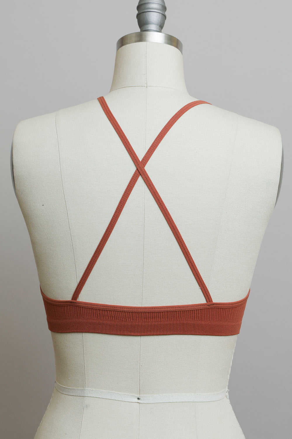 Crochet Lace High Neck Bralette – Halter Style with Cross-Back-Soul Flow Apparel