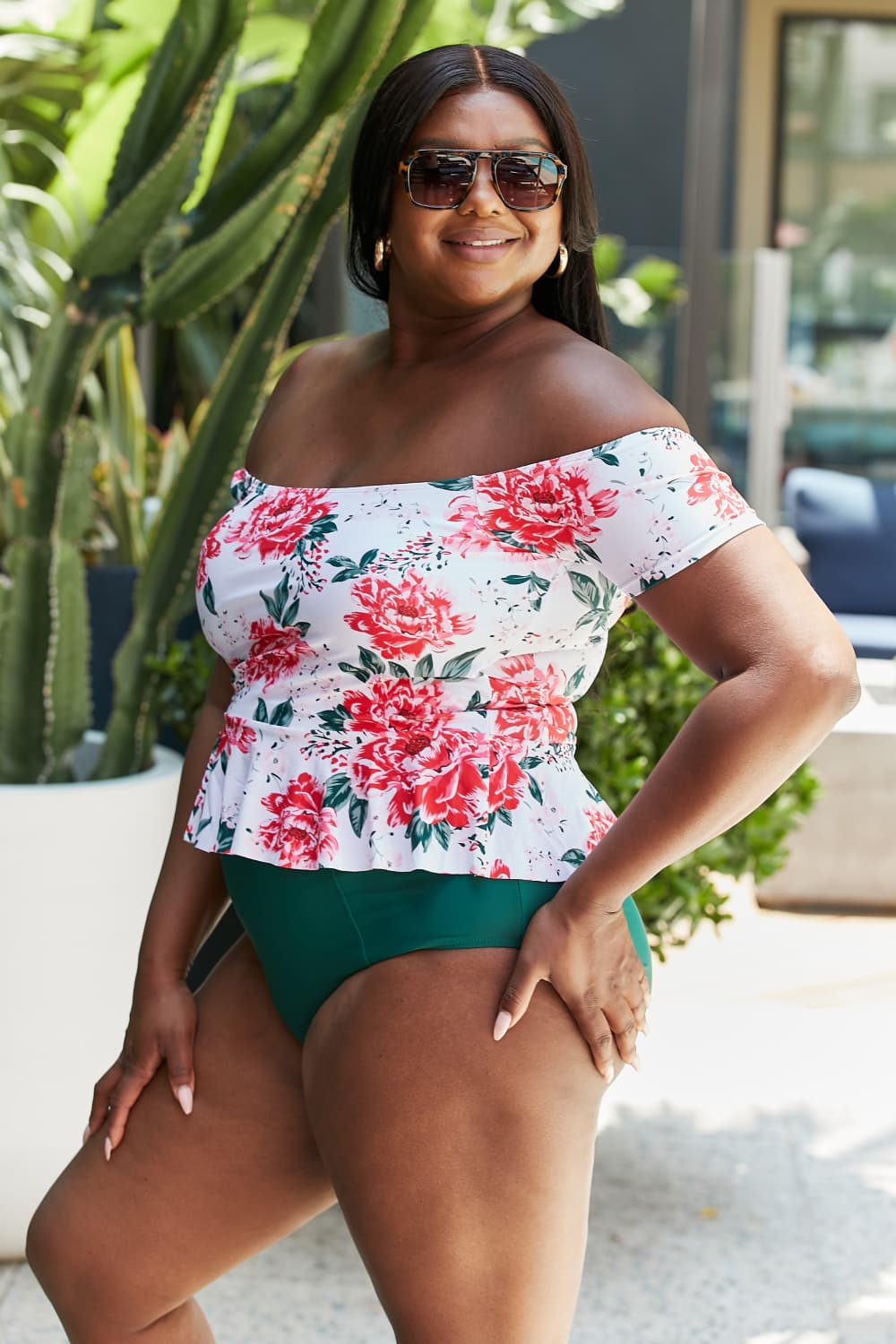 Marina West Swim Coastal Cutie Tankini Swimsuit Set-Soul Flow Apparel
