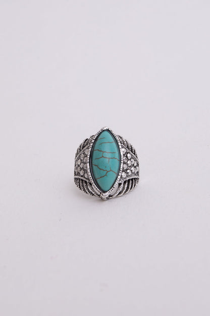 Classic Marquise Turquoise Ring Jewelry